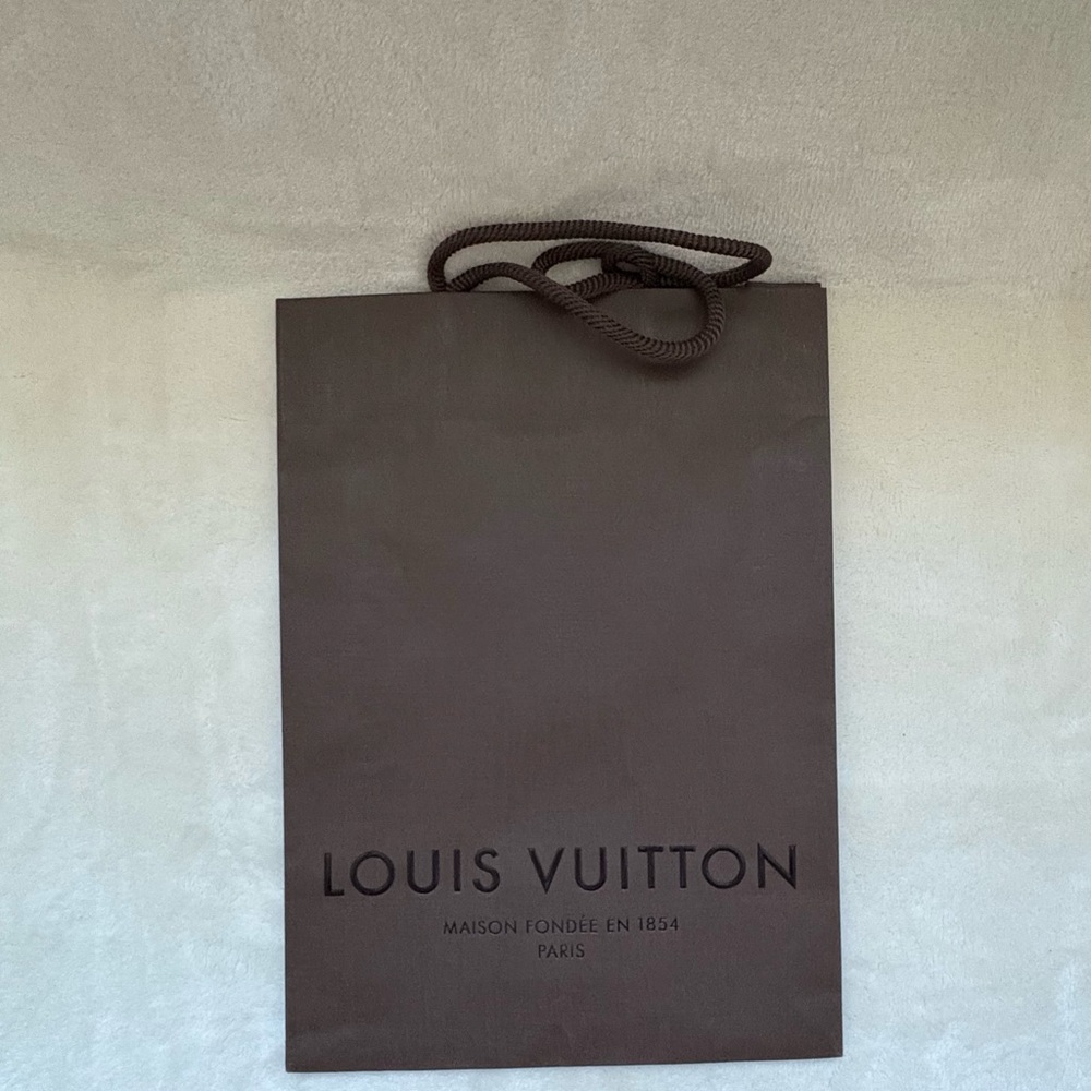 Louis Vuitton Brown Shopping Bag